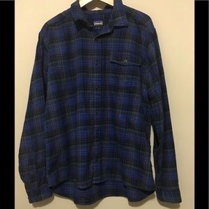 Patagonia Organic Cotton Plaid Shirt size L